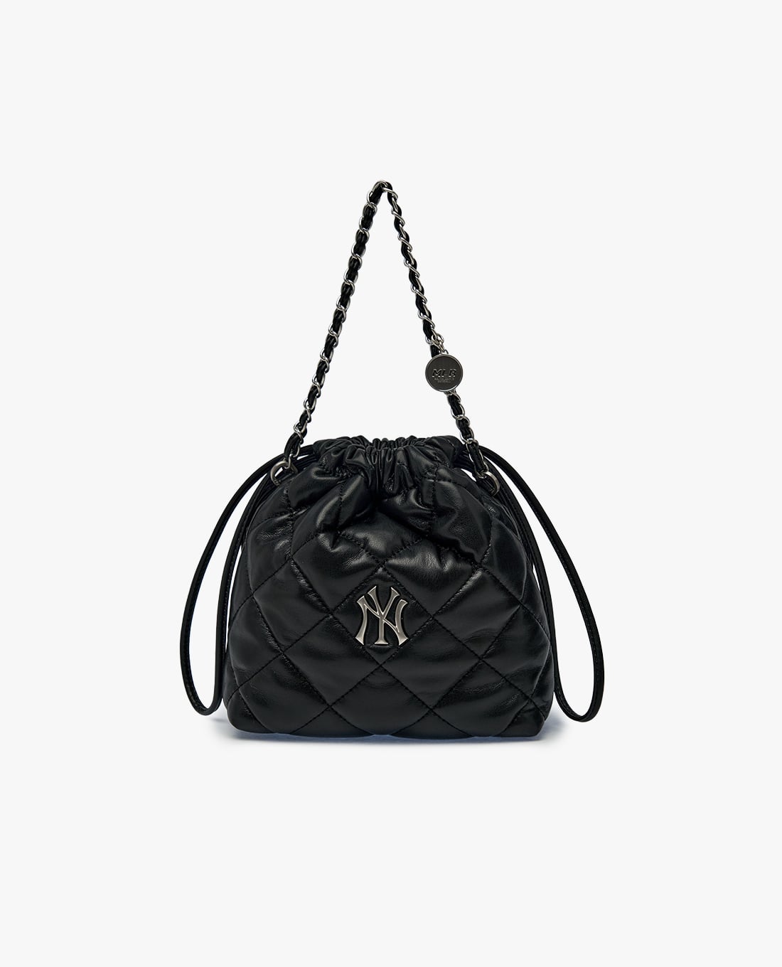 MLB - Túi rút dây nữ Basic Quilting PU Mini