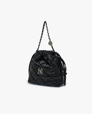  MLB - Túi rút dây nữ Basic Quilting PU Mini 
