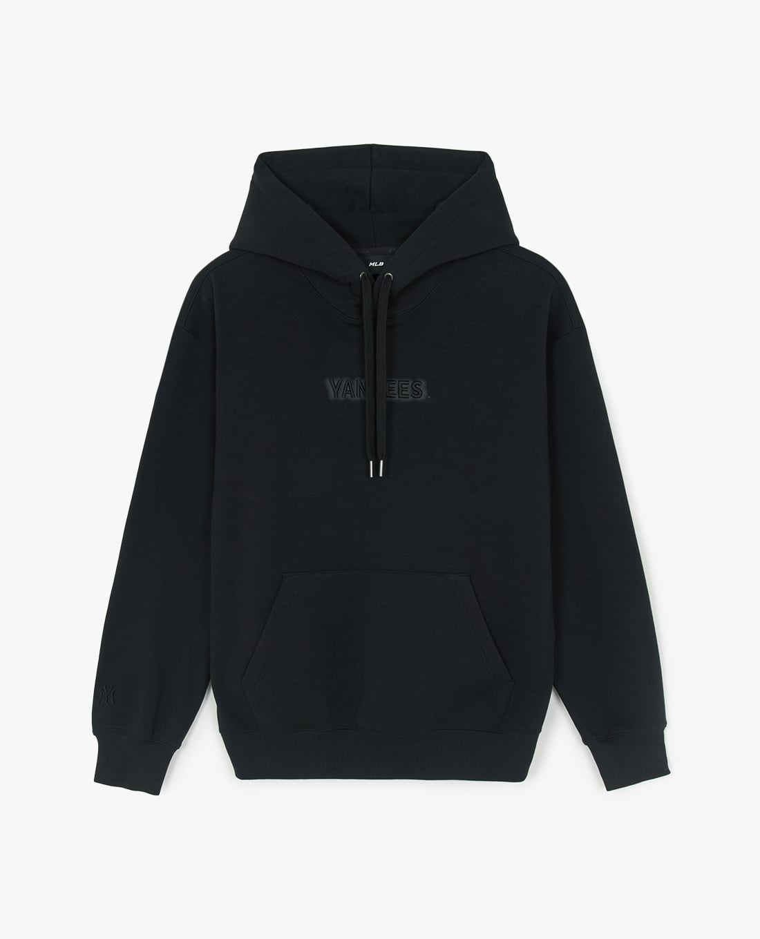 MLB - Áo hoodie unisex tay dài phối mũ Basic Small Logo