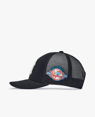 MLB - Nón bóng chày unisex Signature Patch Mesh 