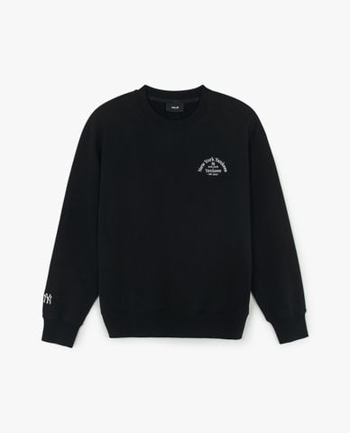  MLB - Áo sweatshirt unisex cổ tròn Basic Vintage Small Lettering 