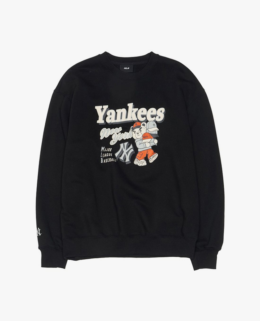 MLB - Áo sweatshirt unisex cổ tròn tay dài Mega Bear Series