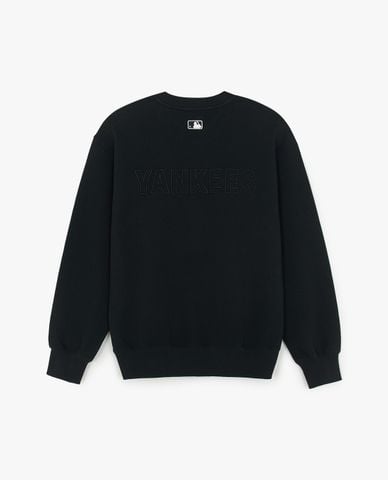  MLB - Áo sweatshirt nam cổ tròn Tonton Monogram Jacquard 