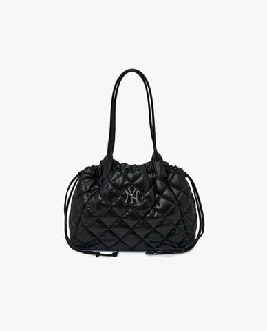  MLB - Túi rút dây nữ Basic Quilted PU 
