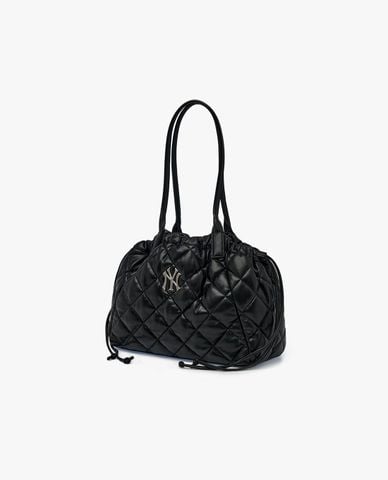  MLB - Túi rút dây nữ Basic Quilted PU 