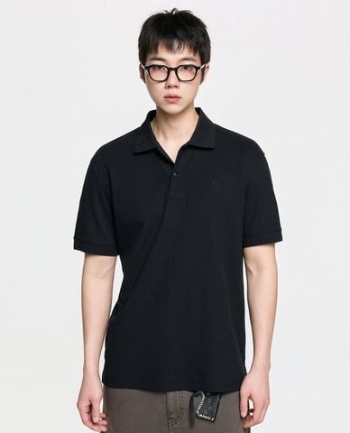  MLB - Áo polo unisex cổ bẻ tay ngắn Basic 