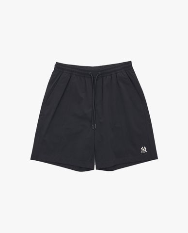 MLB - Quần short unisex ống rộng lưng thun 
