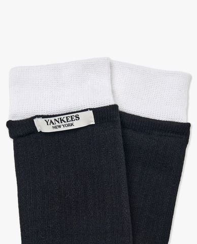  MLB - Vớ nữ cổ cao phối màu Layered 