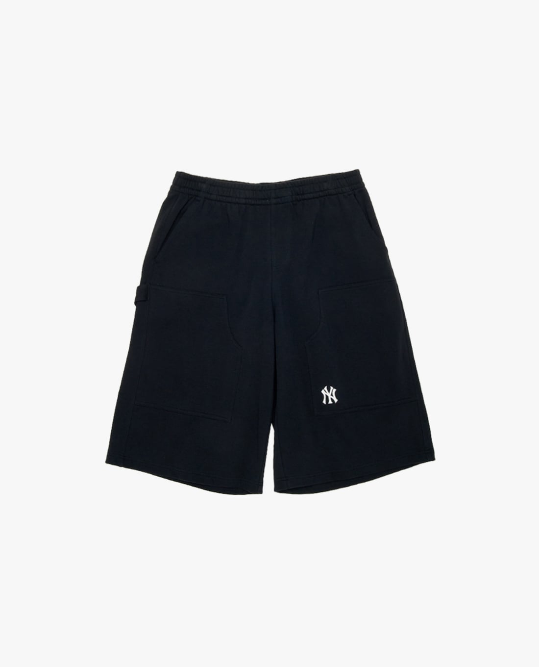 MLB - Quần short unisex ống rộng lưng thun