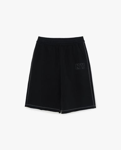  MLB - Quần short unisex ống rộng Basic Vintage 