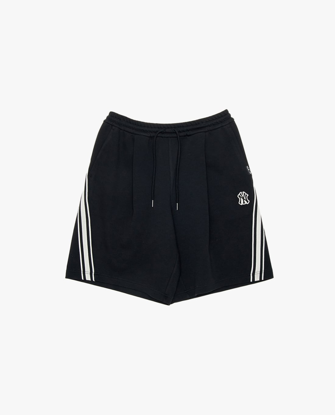 MLB - Quần short unisex ống rộng viền sọc