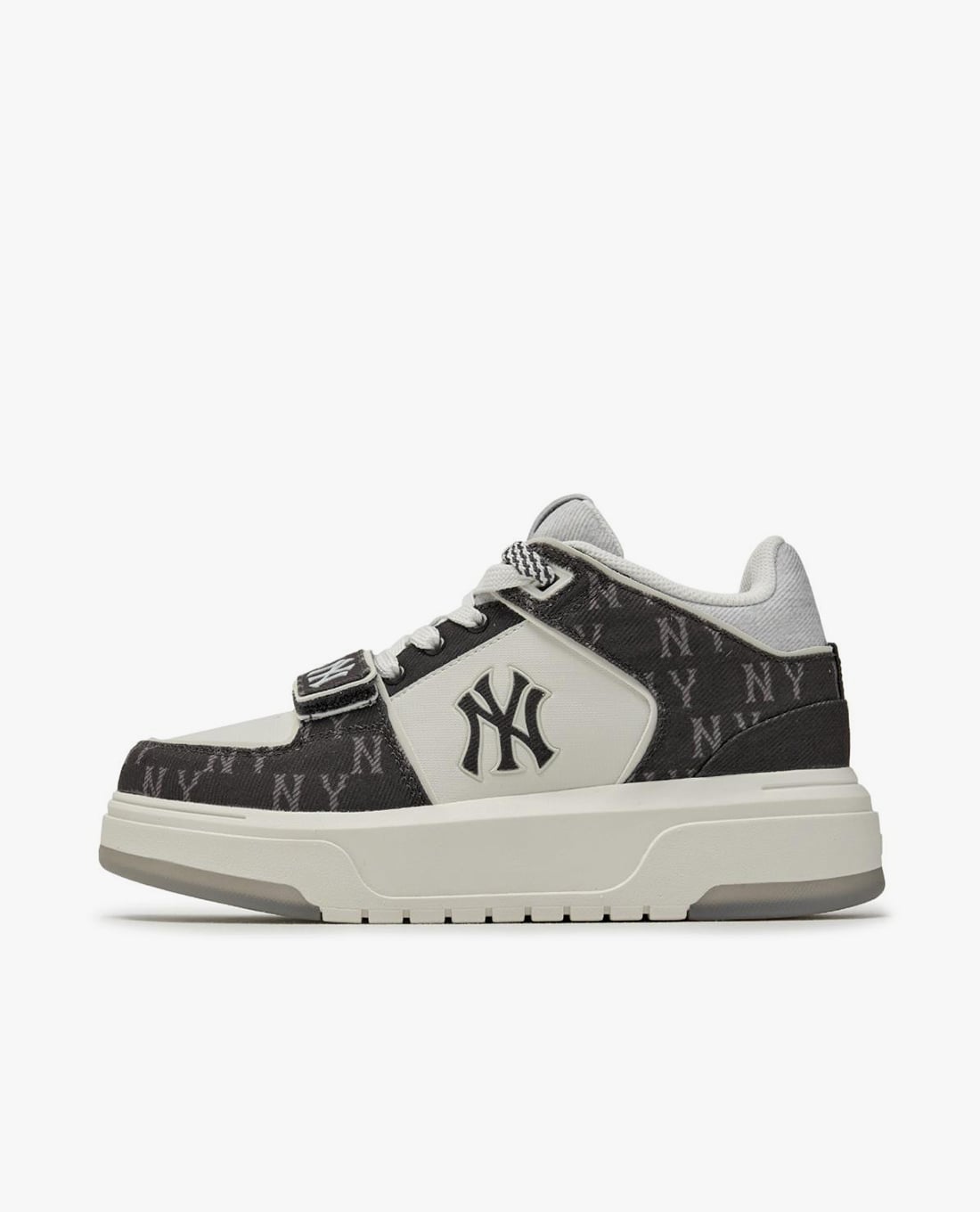 MLB - Giày sneakers unisex cổ thấp Chunky Liner Denim Monogram