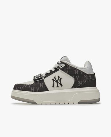  MLB - Giày sneakers unisex cổ thấp Chunky Liner Denim Monogram 