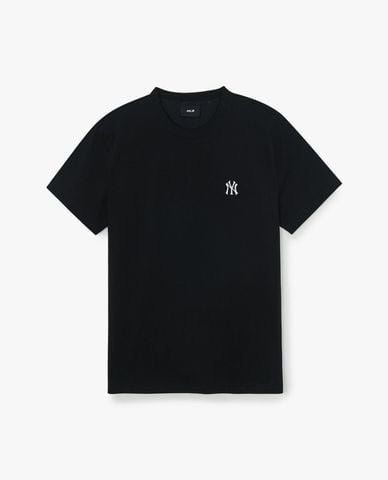  MLB - Áo thun unisex cổ tròn tay ngắn Basic Logo 