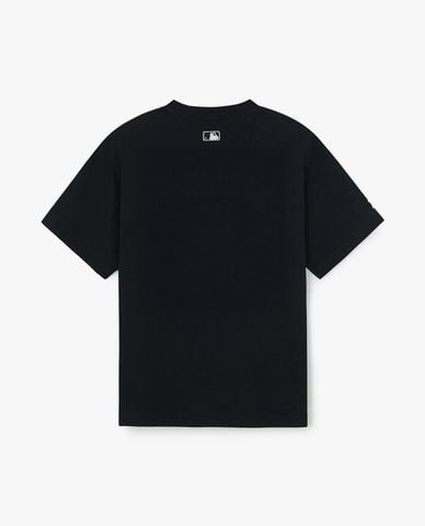  MLB - Áo thun unisex cổ tròn tay ngắn Varsity 