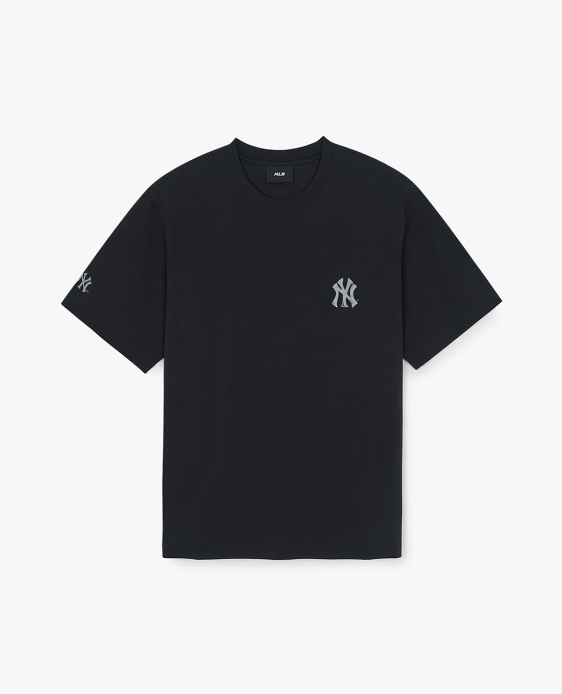MLB - Áo thun unisex cổ tròn tay ngắn Basic Simple Street Logo