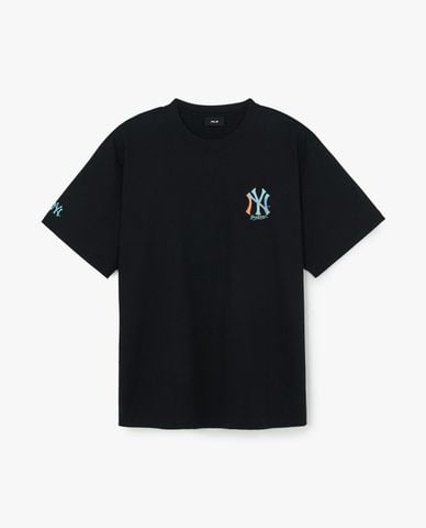  MLB - Áo thun unisex tay ngắn Basic Colorful Mega Logo 