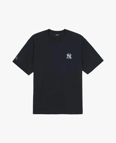  MLB - Áo thun unisex tay ngắn Basic Colorful Ink Logo 