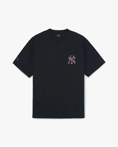  MLB - Áo thun unisex tay ngắn Basic Colorful Crayon Logo 