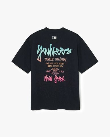  MLB - Áo thun unisex tay ngắn Basic Street 