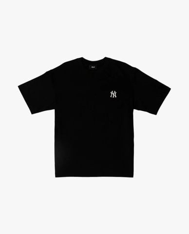  MLB - Áo thun unisex tay ngắn Basic Street Color Letter Logo 