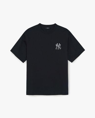  MLB - Áo thun unisex cổ tròn tay ngắn Monogram 