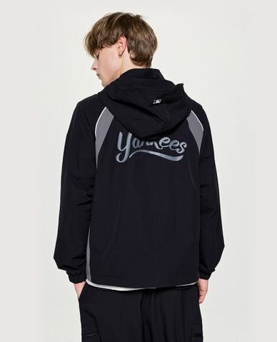  MLB - Áo khoác phối mũ unisex Sportive Varsity 