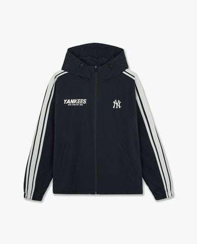  MLB - Áo khoác phối mũ unisex tay dài Varsity Series 