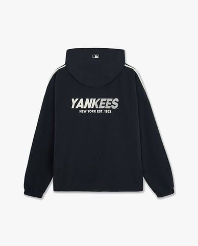  MLB - Áo khoác phối mũ unisex tay dài Varsity Series 
