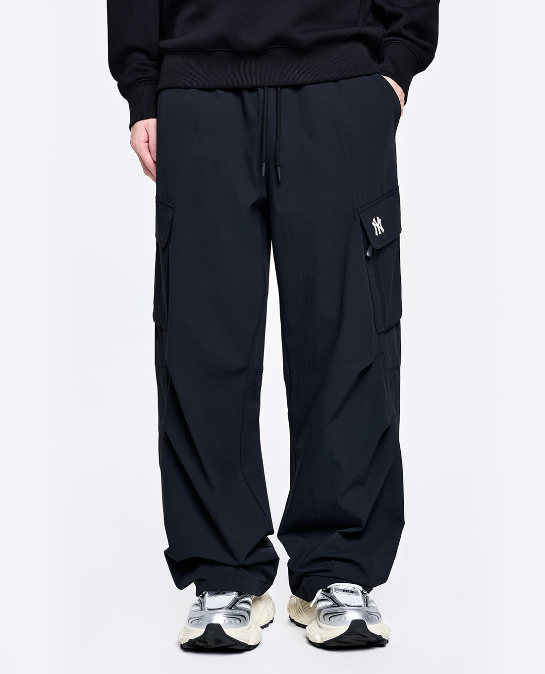 MLB - Quần dài unisex ống rộng Gorfcore Parachute