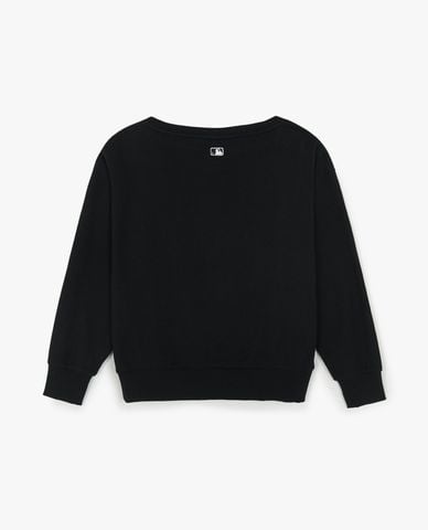  MLB - Áo sweatshirt nữ cổ tròn tay dài New York Yankees 