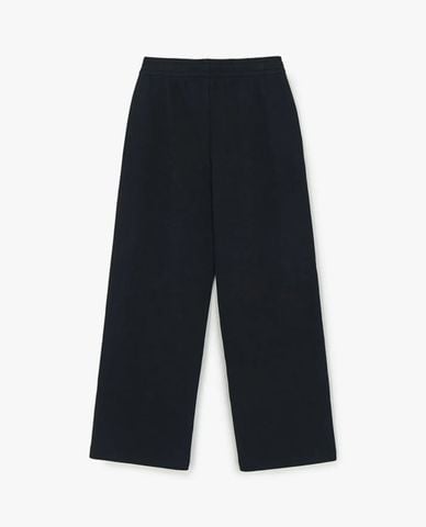  MLB - Quần dài nữ ống rộng lưng thun Basic 