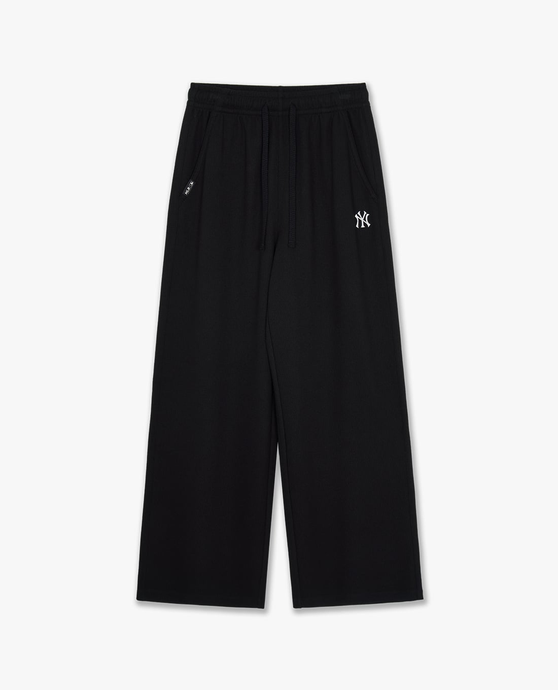 MLB - Quần dài nữ ống rộng phối dây rút Varsity
