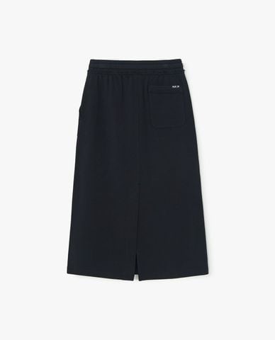  MLB - Chân váy chữ A midi dệt kim 