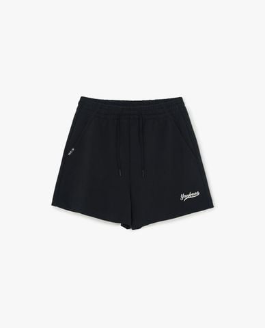  MLB - Quần short nữ ống rộng lưng thun Basic 