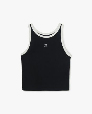  MLB - Áo ba lỗ nữ phom croptop Basic Ringer 