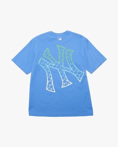  MLB - Áo thun unisex cổ tròn tay ngắn Classic Monogram Big Lux 