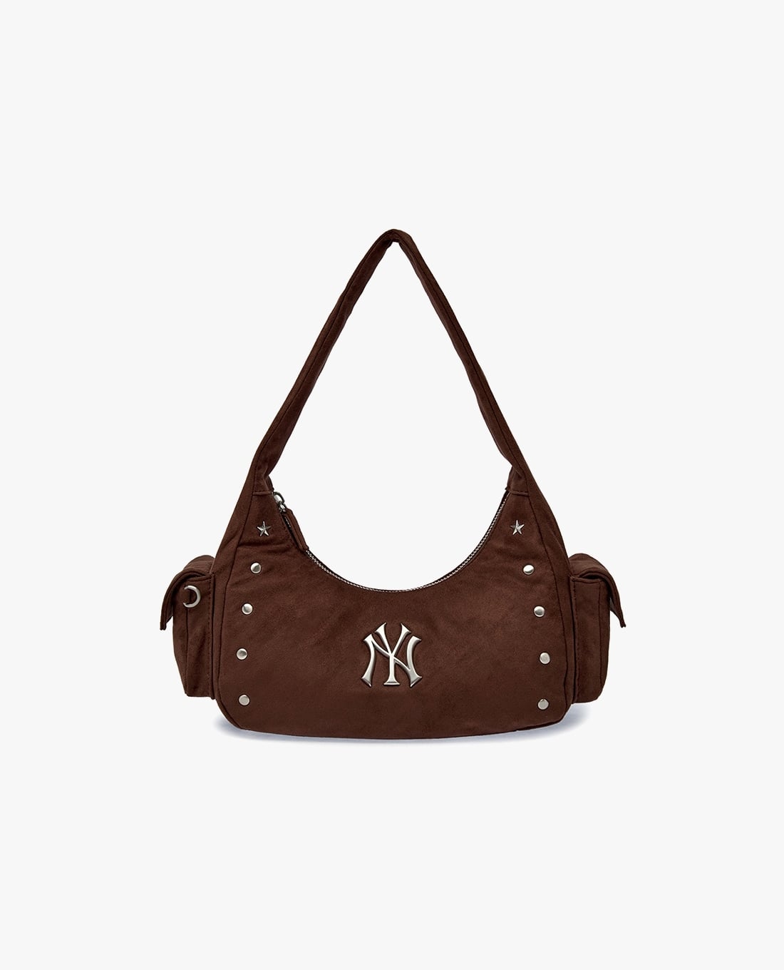 MLB - Túi đeo vai nữ Vintage Street Studded