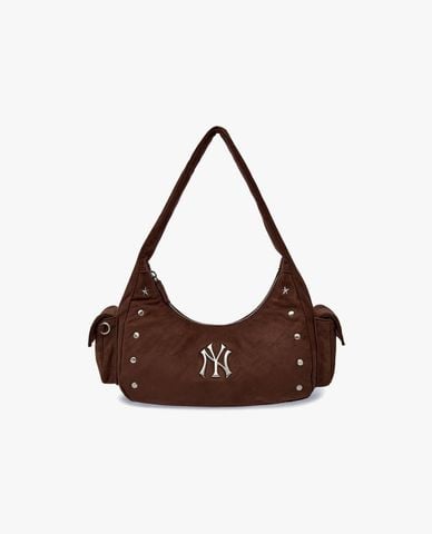  MLB - Túi đeo vai nữ Vintage Street Studded 