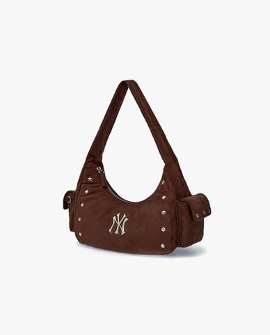  MLB - Túi đeo vai nữ Vintage Street Studded 