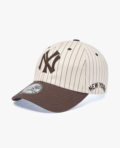  MLB - Nón bóng chày unisex Signature Stripe Unstructured 