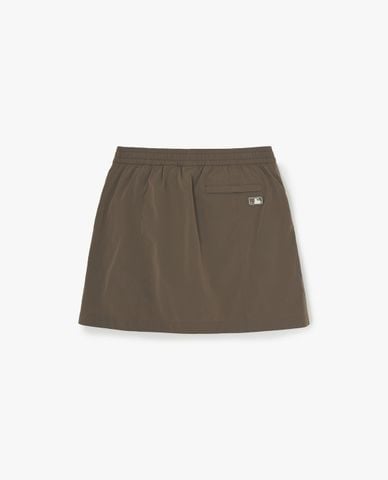  MLB - Chân váy chữ A mini Gorpcore 