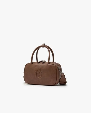  MLB - Túi đeo chéo nữ phom chữ nhật Basic Vintage Logo 