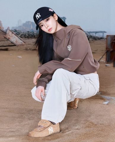  MLB - Giày sneakers nữ cổ thấp Slick SD 