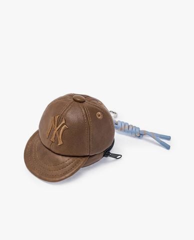  MLB - Móc khóa túi xách Basic Pu String Ball Cap 