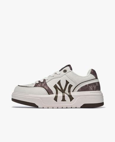  MLB - Giày sneakers unisex cổ thấp Chunky Liner Window Monogram 