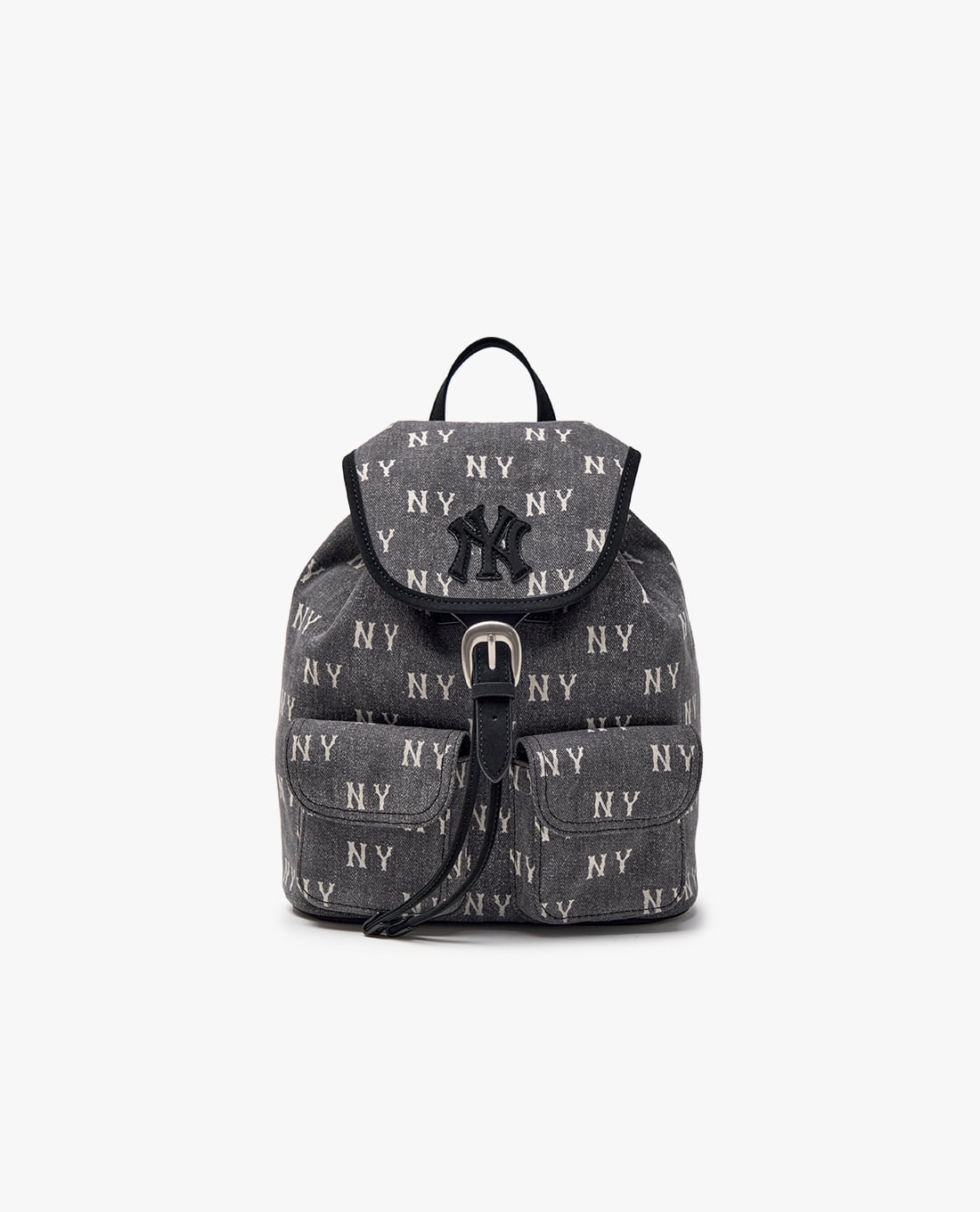 MLB - Balo nữ nắp gập Classic Monogram Vintage Denim