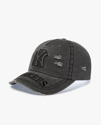  MLB - Nón bóng chày unisex Vintage Embo Damage Unstructured 