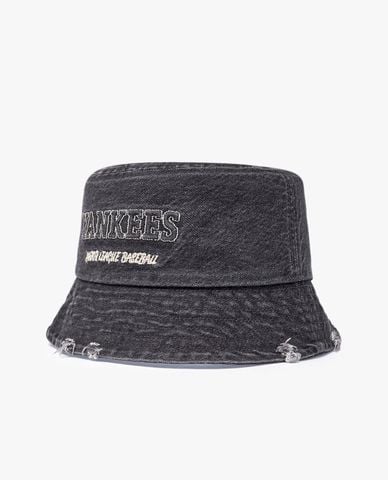  MLB - Nón bucket unisex Denim Embossed 