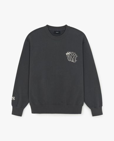  MLB - Áo sweatshirt unisex cổ tròn tay dài Street Mega Bear 